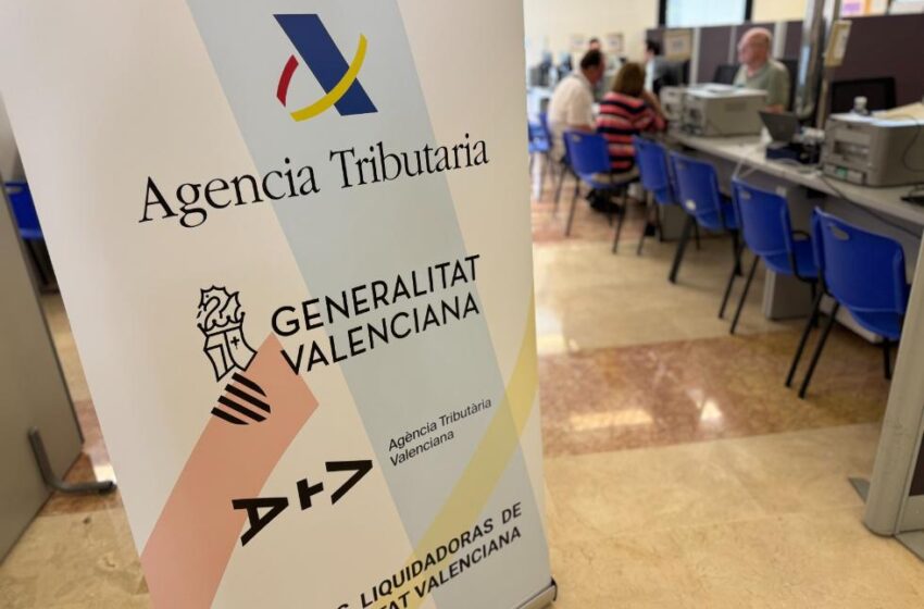  La recaptació de l’Agència Tributària Valenciana arriba als 2.599 milions d’euros en novembre de 2025