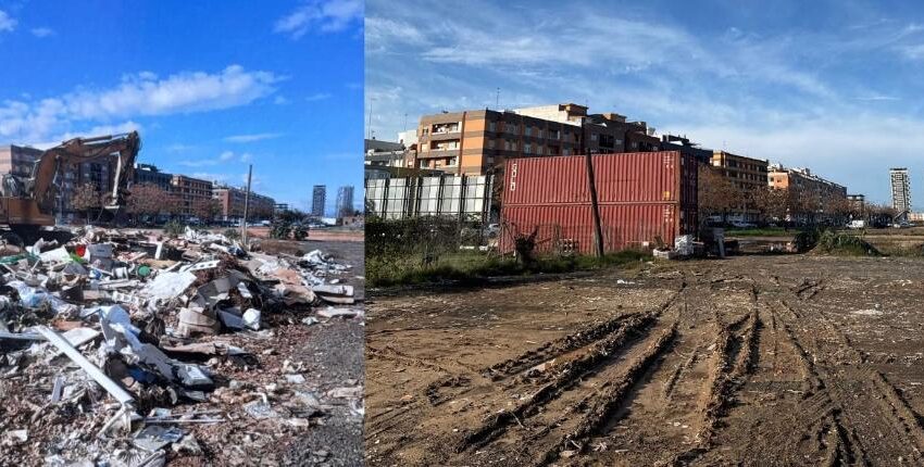  La Generalitat retira 1.685 t d’escombraries a Sedaví després de les riades