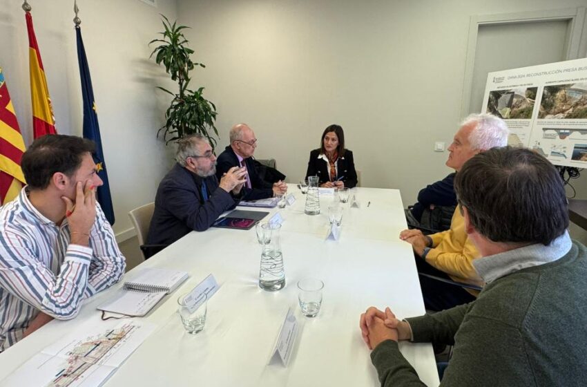 Agricultura continua el procés de reparació integral de la Presa de Buseo amb una inversió de 30 milions d’euros