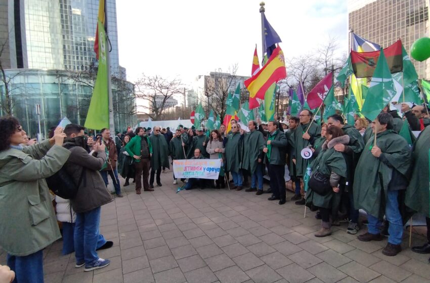  La manifestació del sector agrari a Brussel·les frena el tractat amb el Mercosur
