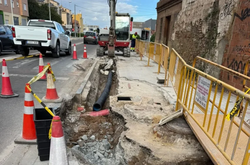  Comencen les millores en accessibilitat i seguretat a la CV-300 al seu pas per Foios