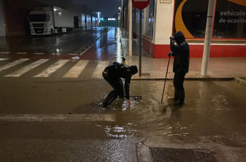 Picanya supera sense incidents el temporal de pluges gràcies a serveis extraordinaris de vigilància i neteja
