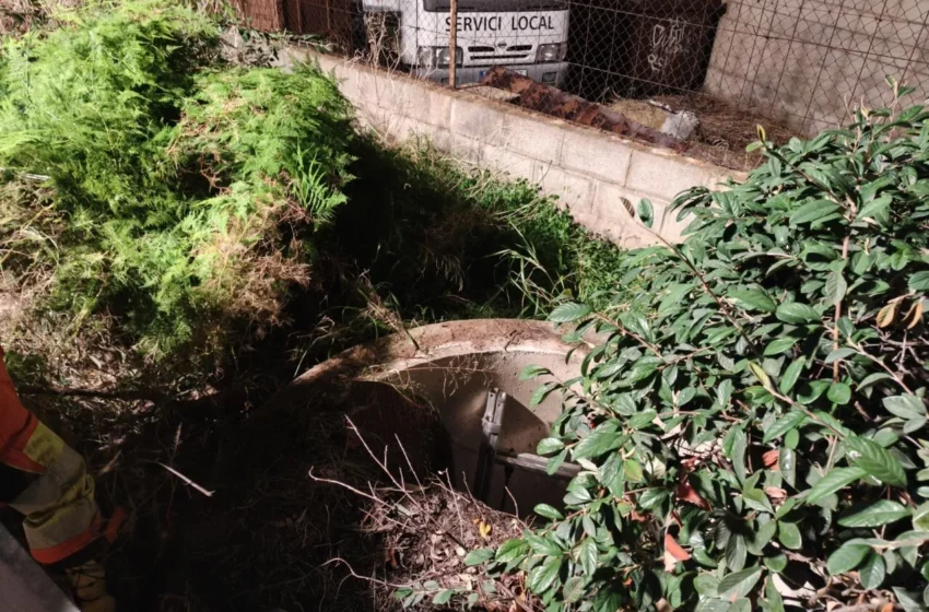 Rescatada una persona a Massamagrell després de caure a un foso d’alcantarillatge de 4 metres