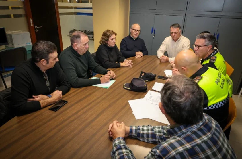  L’Ajuntament i l’AVV Agost tracten la necessitat de reforçar la vigilància i la seguretat als diseminats de Torrent