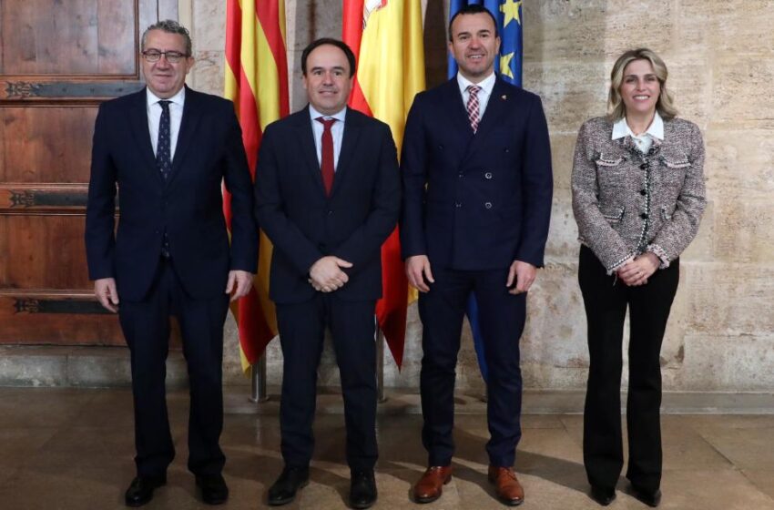 Pérez Llorca destaca una cooperació institucional “pròxima, eficient i eficaç” per a millorar la qualitat de vida de la ciutadania