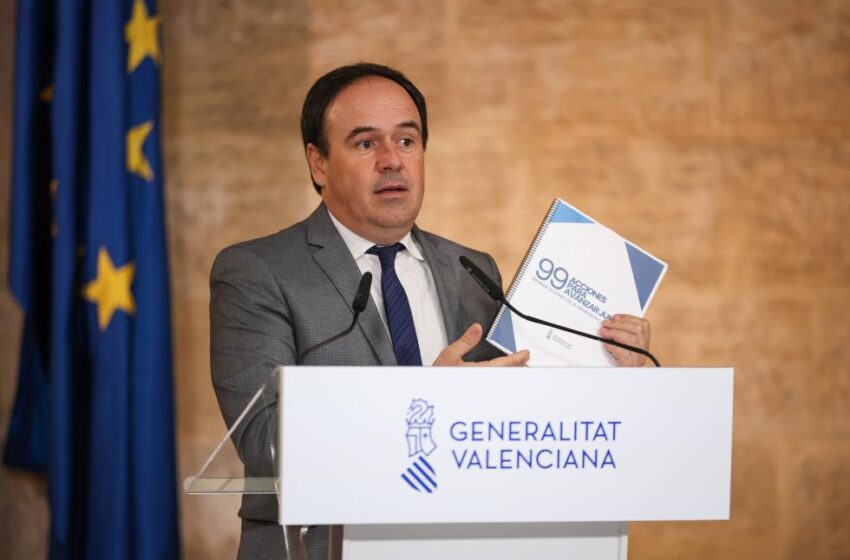 Pérez Llorca apel·la al diàleg i a la recerca d’acords per millorar els interessos de la ciutadania valenciana